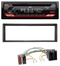 JVC CD DAB USB Bluetooth MP3 Autoradio für VW Golf 2 83-92 Jetta II 84-92 T4 90-