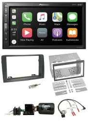 Автомагнитола для Fiat Idea (2006–2012) Pioneer 2 DIN, DAB, Bluetooth, USB, серый