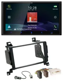 JVC USB Bluetooth 2DIN DAB MP3 Autoradio für Hyundai Santa Fe 2007-2012