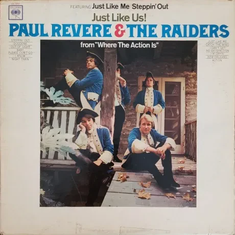 PAUL REVERE & THE RAIDERS - Just Like Us! (LP , Used)