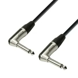 Патч-кабель инструментальный Adam Hall K4IRR0030 Black 0.30 м