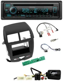 Kenwood Bluetooth DAB CD Lenkrad USB Autoradio für Mitsubishi ASX 2010-2014