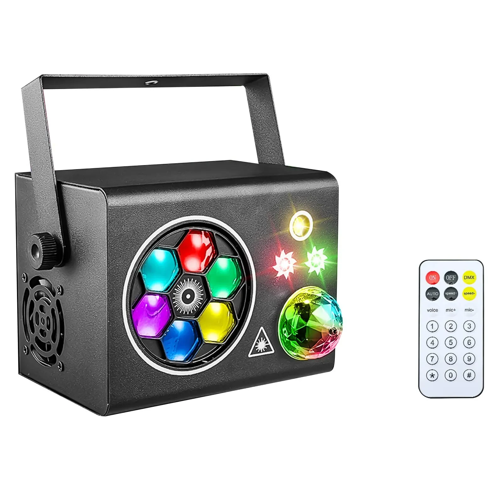 BEAM-BOX 40W RGBY LED DMX Motion Light Box Strobe DJ Stage Party Fixture