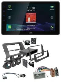 JVC DAB MP3 Bluetooth USB Autoradio für Honda Fit 06-07 nur US-Importe