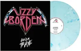 Виниловая пластинка Lizzy Borden - Give 'em The Axe [New Vinyl LP] Blue, Colored Vinyl, White