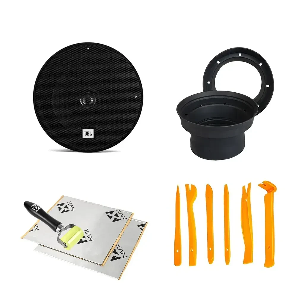 JBL STAGE1621 70W RMS 6.5" Coaxial Car Speakers with Accessories