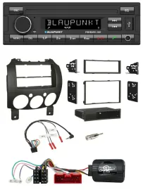 Blaupunkt Lenkrad Bluetooth MP3 USB Autoradio für Mazda 2 2007-2014 nur Panasoni