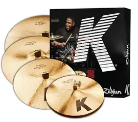 Набор тарелок для ударной установки Zildjian KCD900 K CUSTOM DARK 5 PC CYMBAL SET