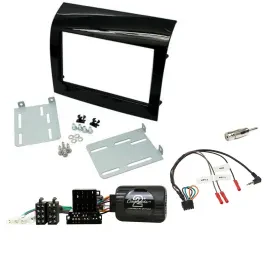 Radioset Lenkradadapter Doppel DIN Autoradio für Fiat Ducato 2012-2015 Piano-sch