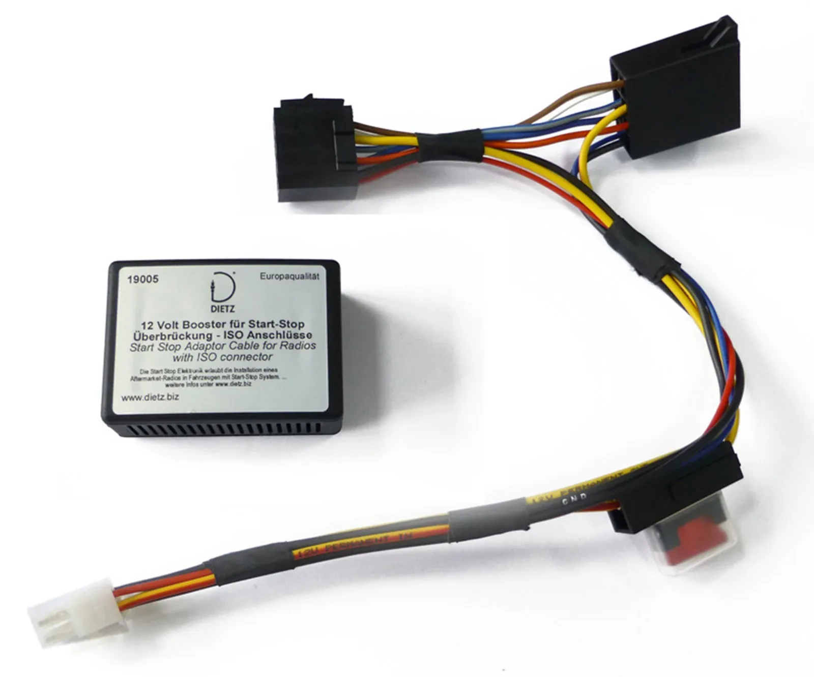 Адаптер питания для Start-Stop Dietz 19005 12V ISO