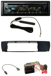 Pioneer CD MP3 AUX DAB USB Autoradio für BMW X3 (E83 2004-2010) seitlich