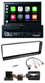Pioneer DVD Bluetooth DAB USB Lenkrad Autoradio für Alfa Romeo 156 00-01 schwarz