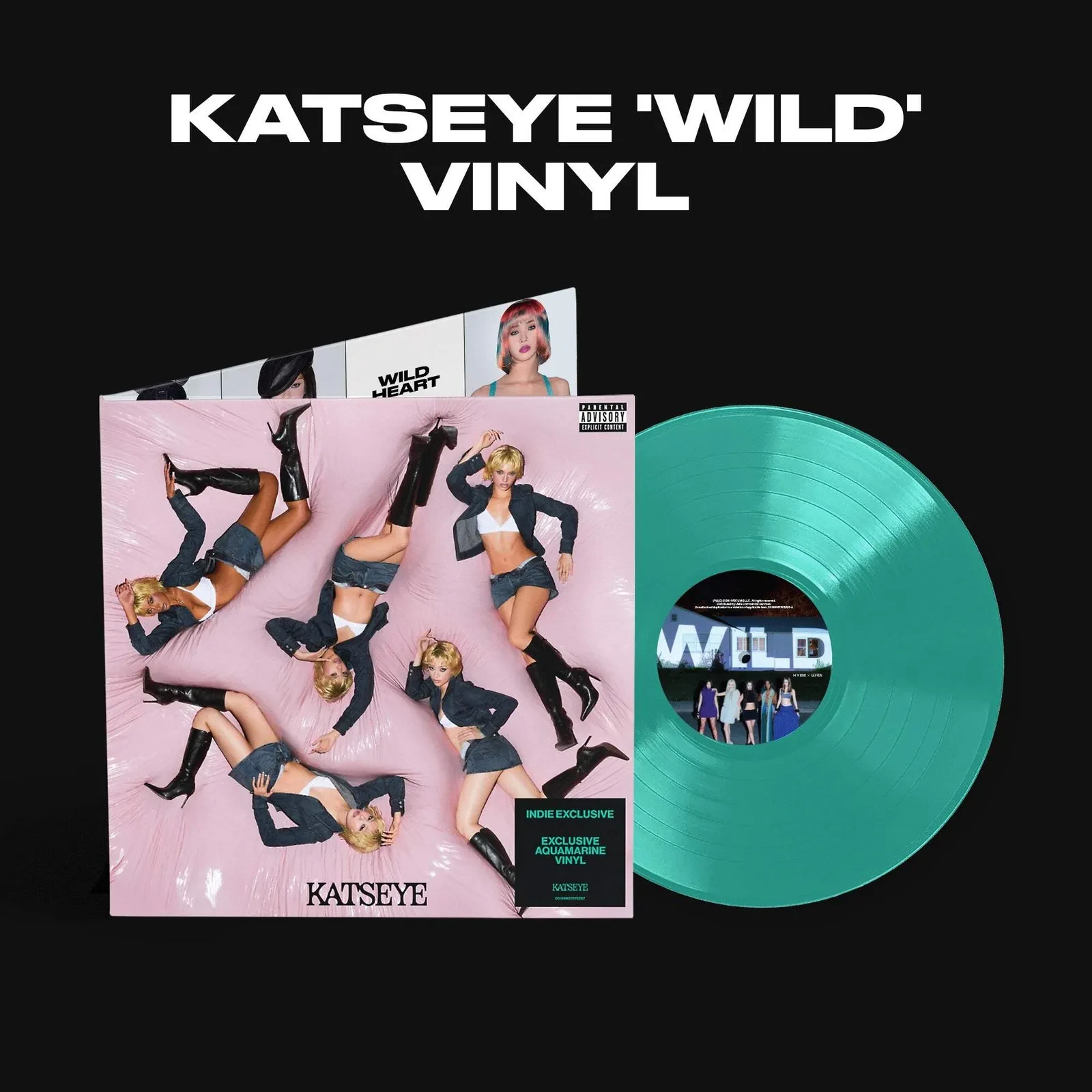 Виниловая пластинка Katseye – Wild (Релиз 2026)