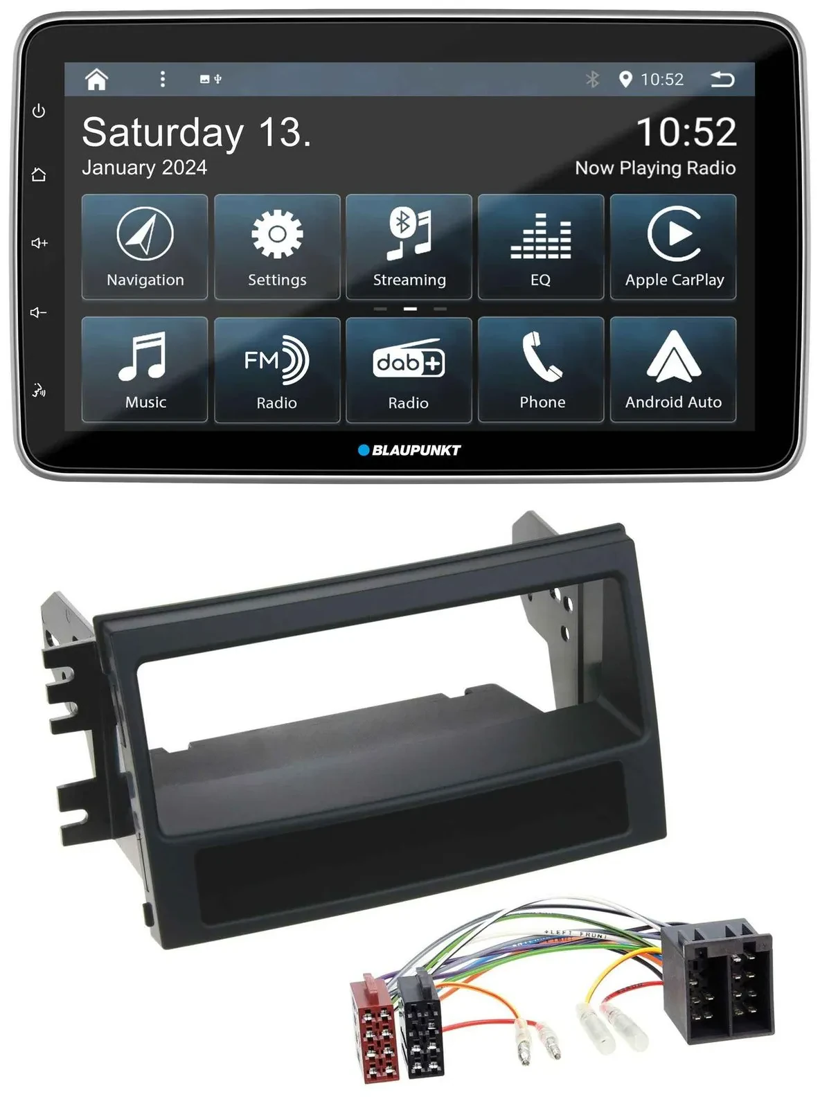Blaupunkt USB DAB SD MP3 Bluetooth Autoradio für Kia Soul (AM, 2008-2011)