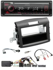 Kenwood Lenkrad Bluetooth USB DAB Autoradio für Honda CR-V ab 2013 schwarz