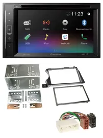 Pioneer Bluetooth MP3 USB 2DIN DAB DVD Autoradio für SSangYong Actyon Kyron 2006