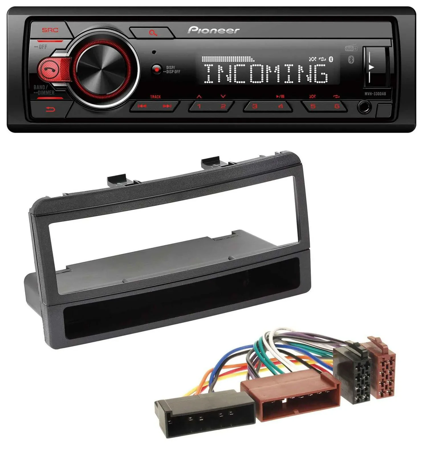 Pioneer Bluetooth USB DAB MP3 Autoradio für Ford Mondeo 96-02 Puma Transit Ablag
