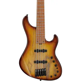 Ibanez MDM1305 Mode 5-S Bass Guitar, Roasted Maple, Natural Stained Amber Burst