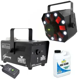 Chauvet DJ SWARM5FXILS ILS LED Light with Hurricane 700 Fog Machine