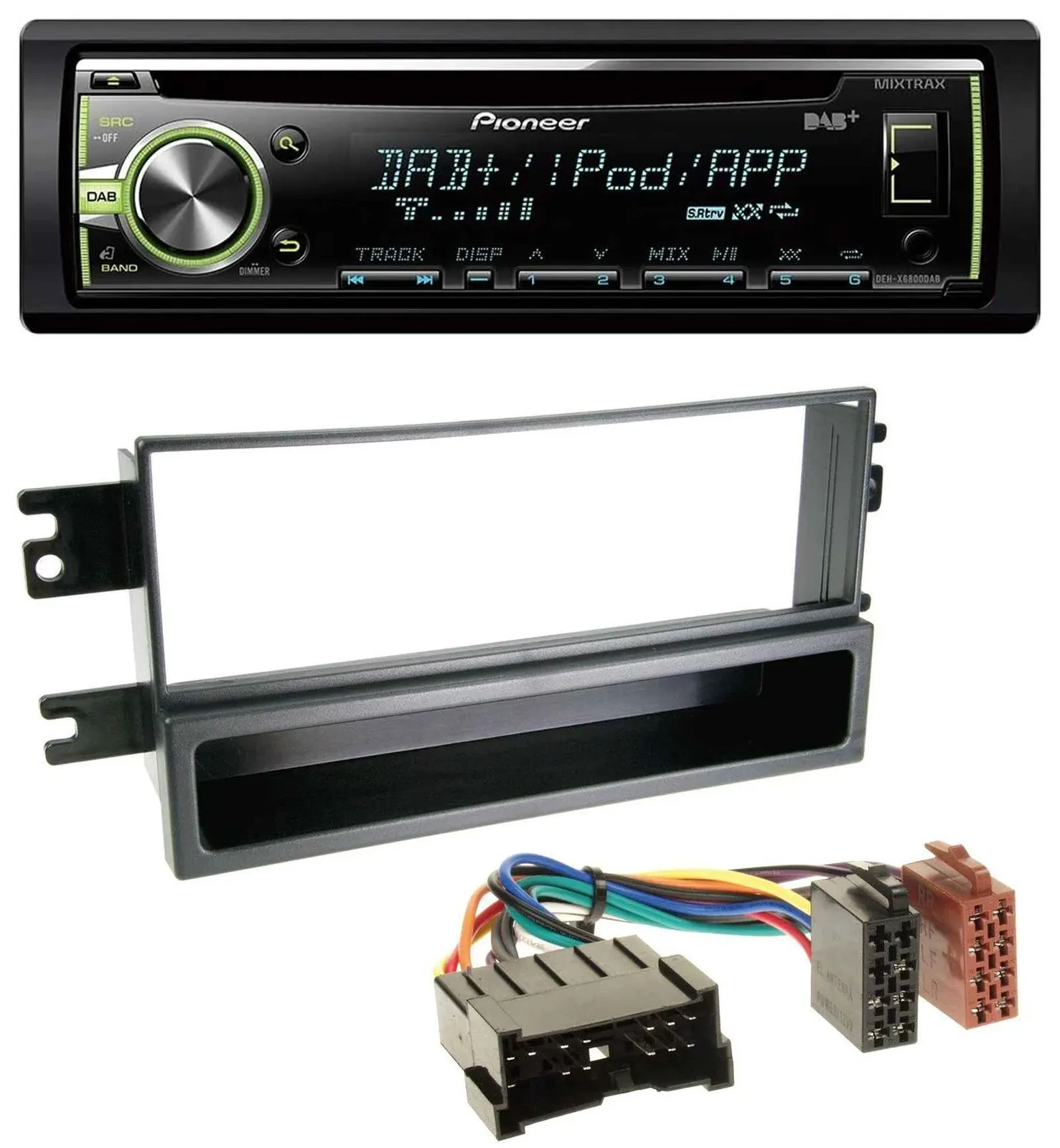 Автомагнитола для Kia Cerato (до 2007) Pioneer DAB, USB, MP3, AUX, CD