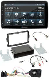 Blaupunkt USB DAB SD Lenkrad Bluetooth Autoradio für Dacia Duster Dokker Logan a