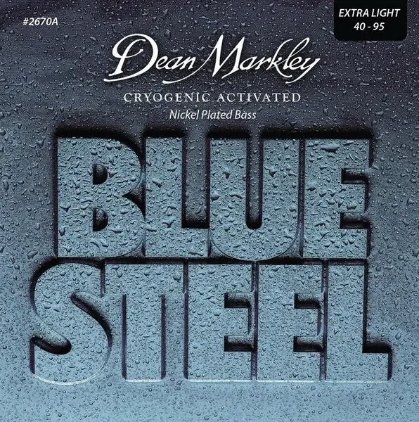 Комплект струн для бас-гитары Dean Markley Blue Steel NPS DM2670A, 40-95