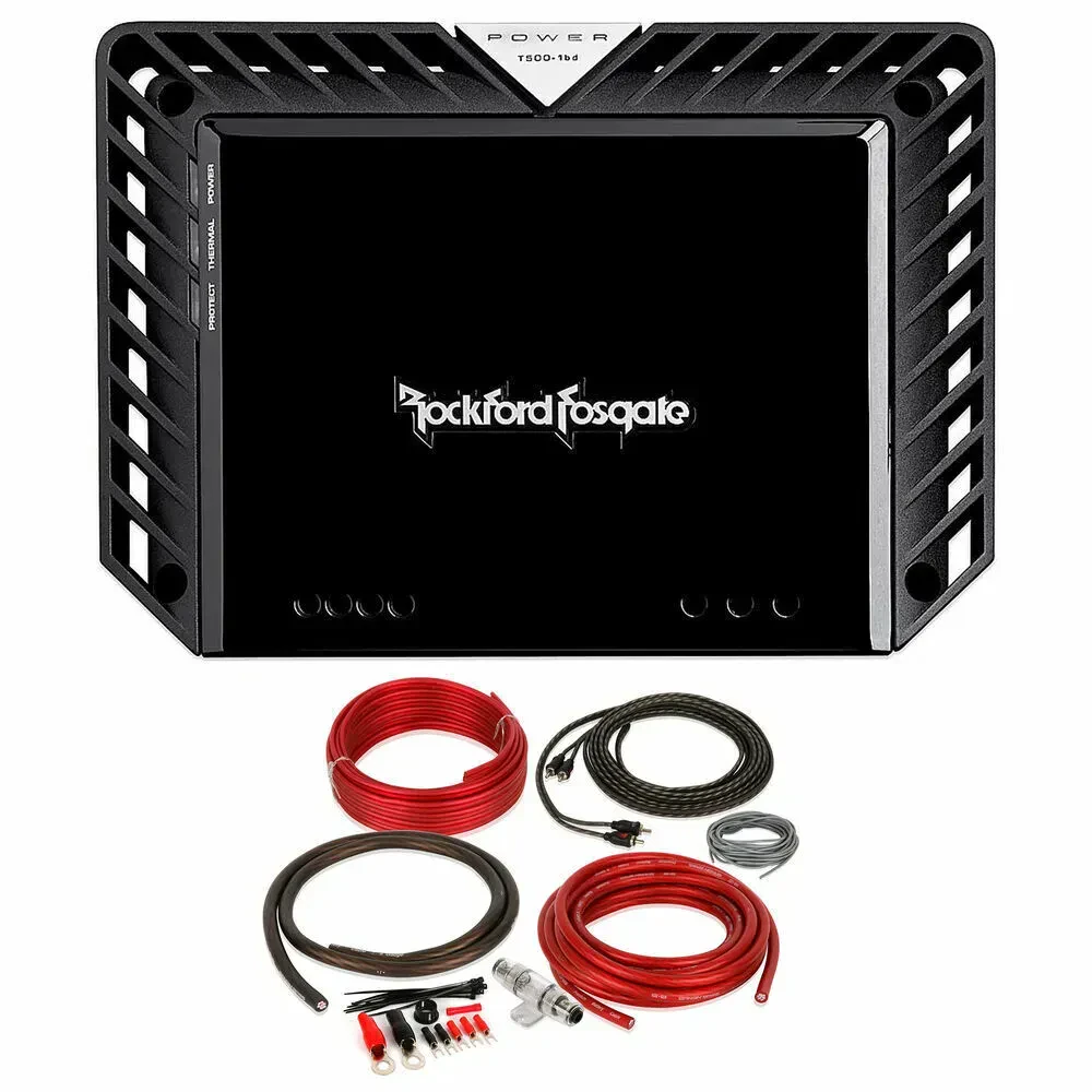 Усилитель мощности Rockford Fosgate T500-1bdCP 1-канальный (набор)