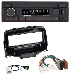 Blaupunkt USB AUX Bluetooth MP3 Autoradio für Toyota Aygo (2014-2021)