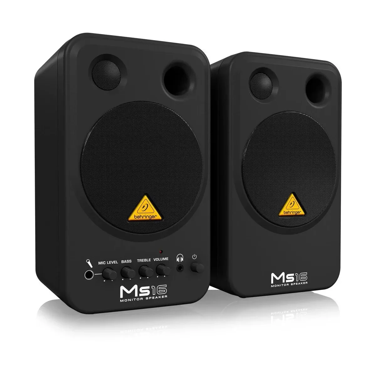 Студийные мониторы Behringer MS16 2-полосные, активные, ближнее поле (набор, пара)