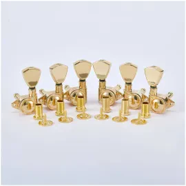 Колки гитарные GUYKER GK-504GSP 3R3L 3+3, на 6 струн