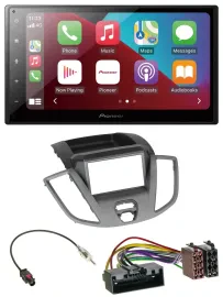 Pioneer USB MP3 DAB 2DIN Bluetooth Autoradio für Ford Transit V363 2014-2018