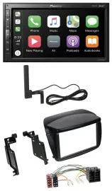 Автомагнитола для Fiat Doblo (с 2010) и Opel Combo Pioneer 2DIN, USB, Bluetooth, DAB, MP3