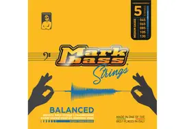 Струны для бас-гитары Markbass Balanced Series Studio Tuned Long Scale 45-130
