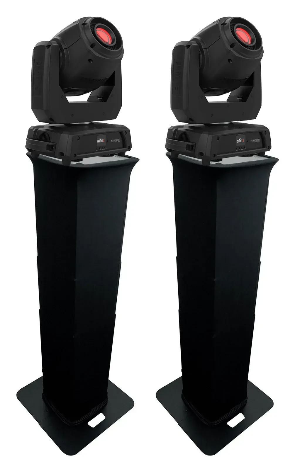 Прибор с полным движением Chauvet DJ Intimidator Spot 360X DMX LED со стойкой (пара)