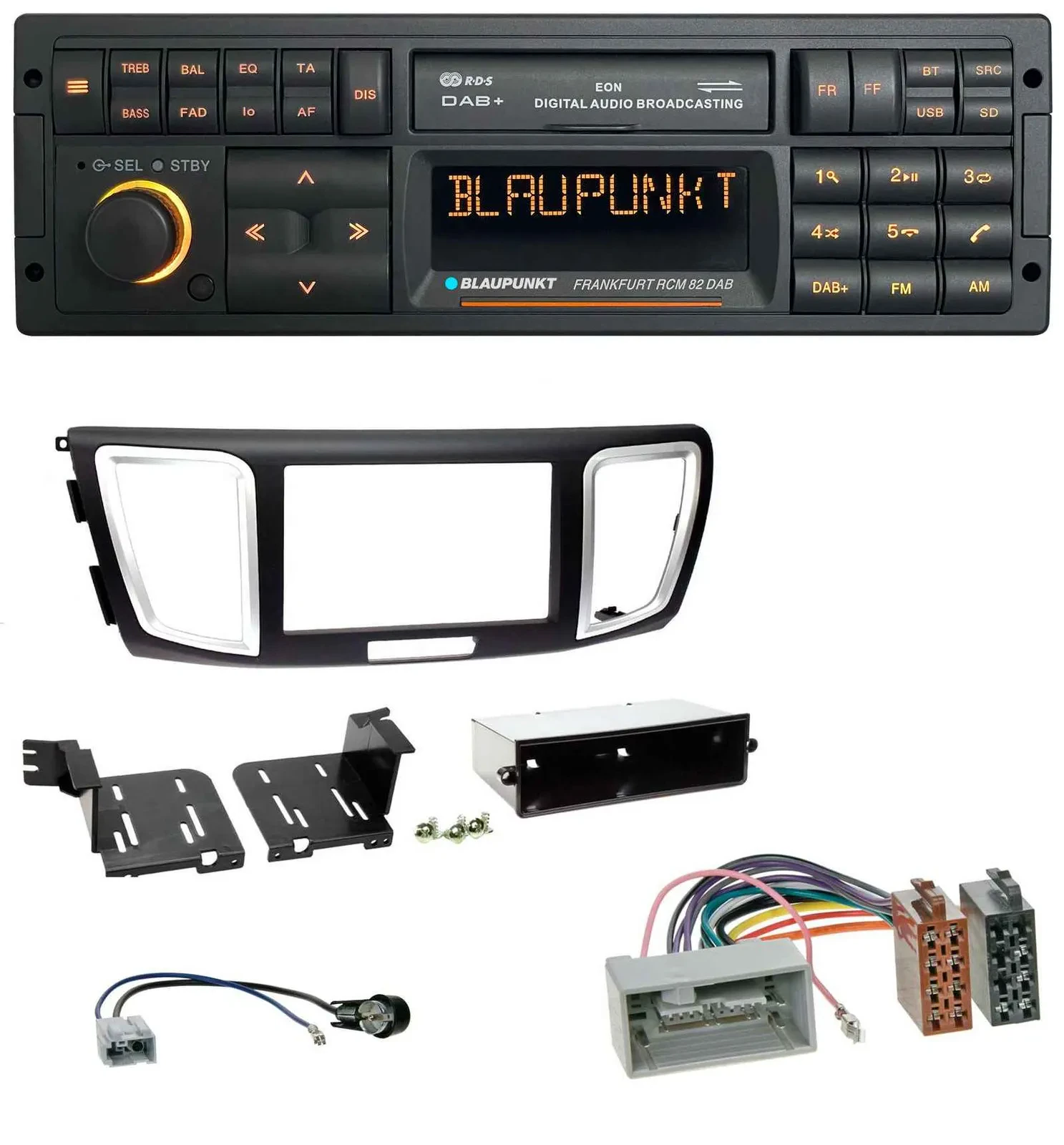 Blaupunkt USB DAB SD MP3 Bluetooth Autoradio für Honda Accord (ab 2011)