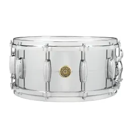 GRETSCH G4164 Snare Drum 14" x 6.5" Silber chrome (Showroom-Modell)