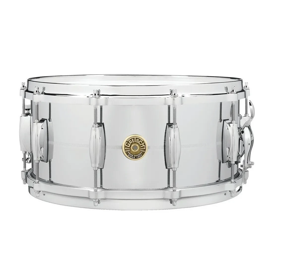 GRETSCH G4164 Snare Drum 14" x 6.5" Silber chrome (Showroom-Modell)