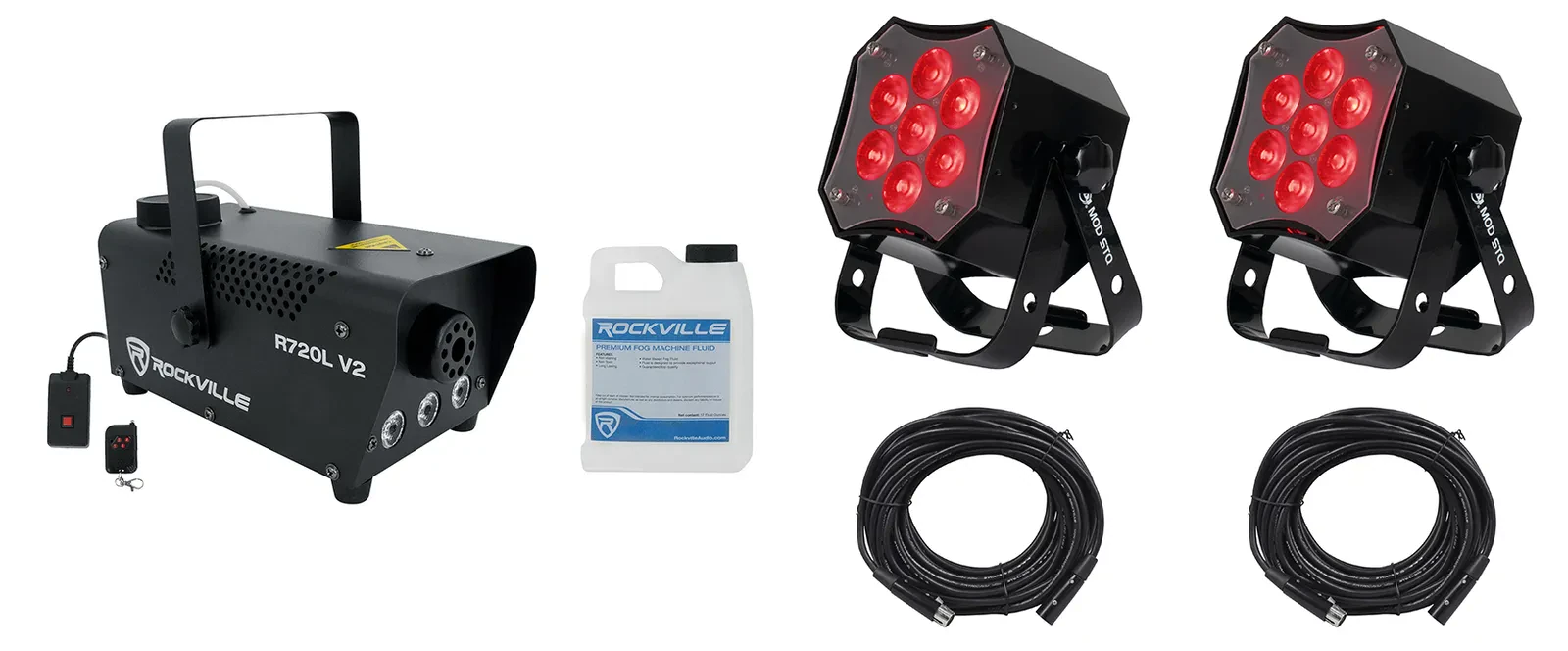 Комплект светового оборудования American DJ MOD STQ+R720L V2+(2) RDX5M50