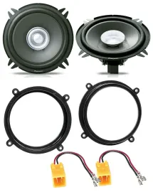 Pioneer 13cm 130Watt Lautsprecher für Fiat Brava Bravo Marea Ablage Hecktür Auto