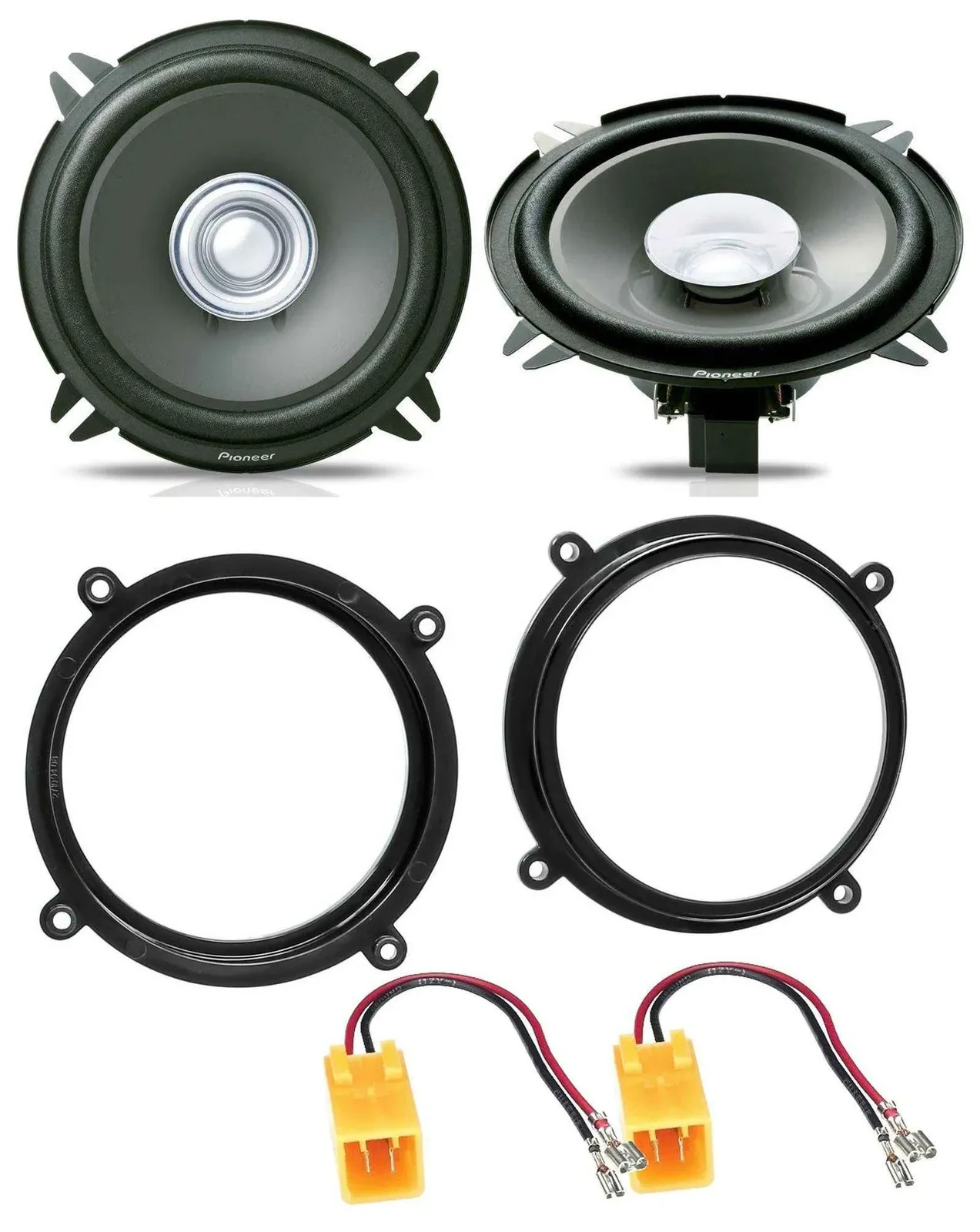 Pioneer 13cm 130Watt Lautsprecher für Fiat Brava Bravo Marea Ablage Hecktür Auto