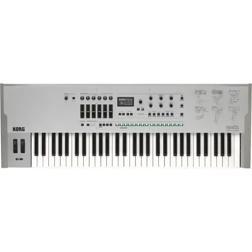 Синтезатор Korg opsix SE Platinum LTD 61-клавишный, aftertouch, с кейсом