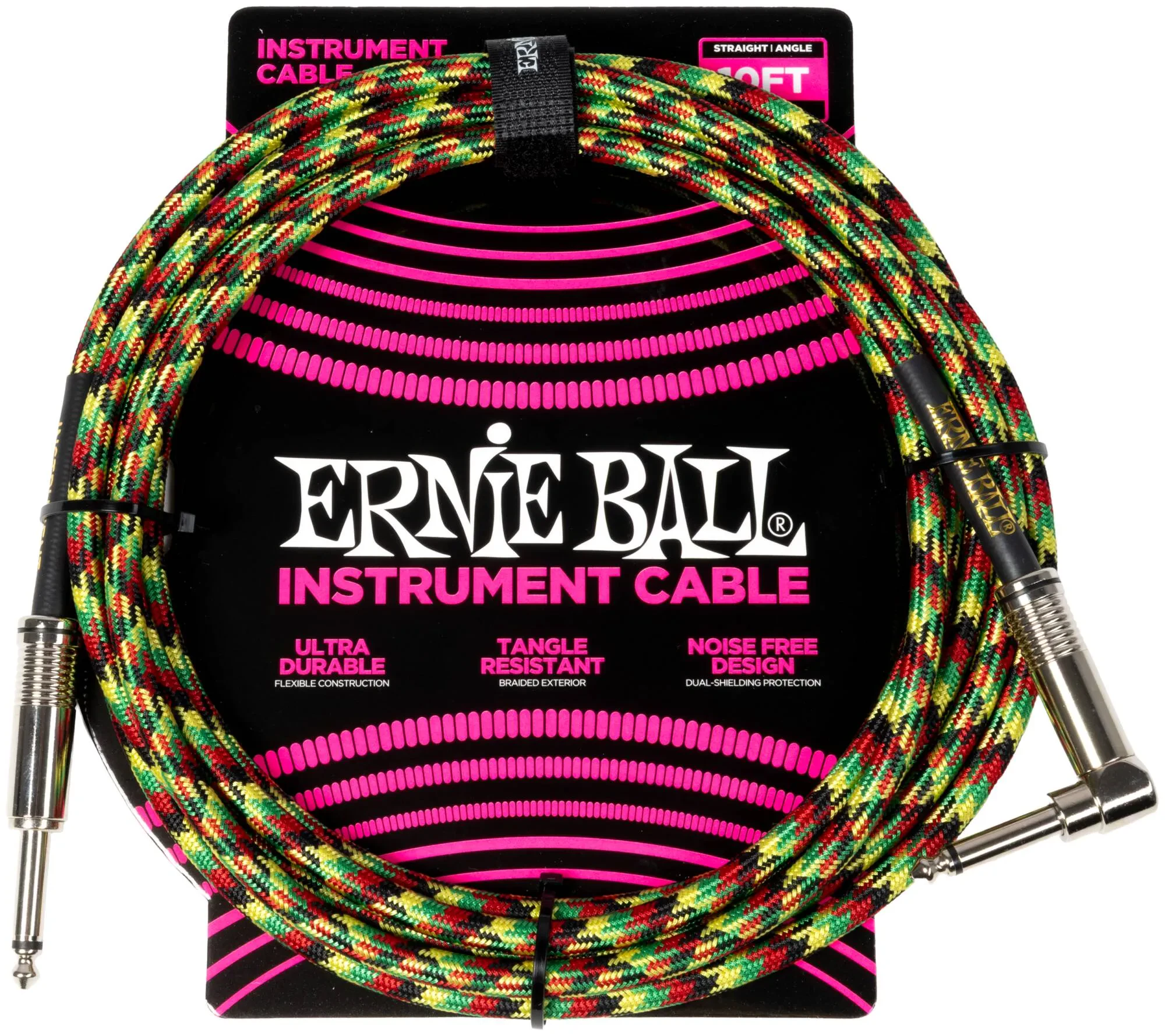 ERNIE BALL 6481, 3.05м - Инструментальный кабель