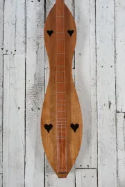 McSpadden Standard Dulcimer 4 String Flathead Hourglass Dulcimer with Gig Bag