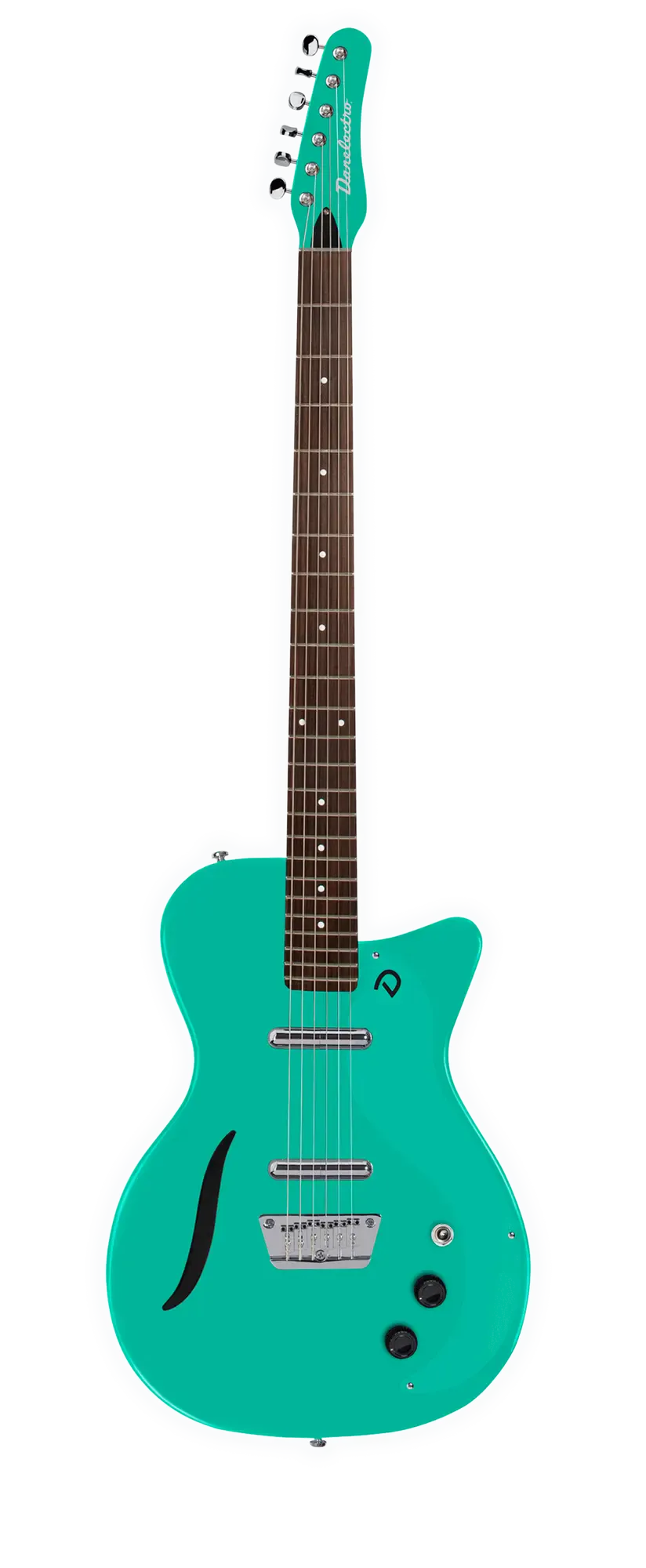 Электрогитара Danelectro Vintage Baritone Dark Aqua