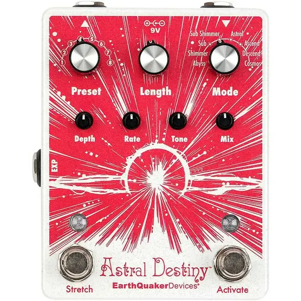 Педаль эффектов для электрогитары EarthQuaker Devices Astral Destiny Modulated Octave Reverb