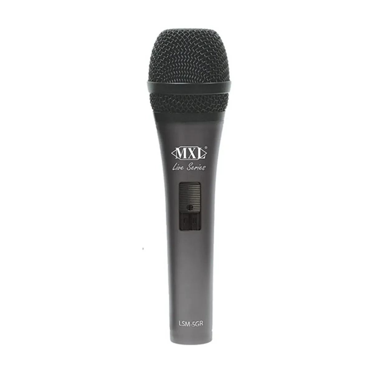 MXL LSM-5-GR Live Series Dynamic Microphone with High End Boost, Gray