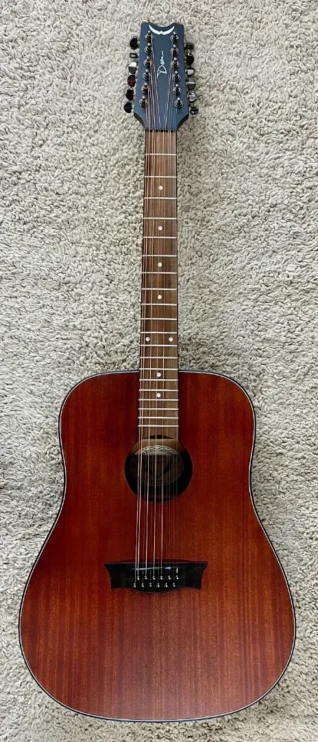 Dean AX D 12 MAH All Mahogany Dreadnought 12-String Acoustic Guitar