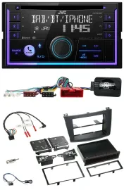 Автомагнитола для Mazda 3 (2009–2013) JVC 2DIN DAB Bluetooth CD с CAN-Bus и поддержкой кнопок на руле