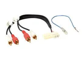 Aktivsystemadapter für Audi VW Quadlock-Anschluss 4x Cinch 13-1424-25