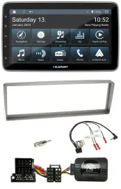 Blaupunkt USB DAB SD Lenkrad Bluetooth Autoradio für Alfa Romeo 156 ab 2003 silb